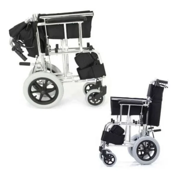Medwelt Tm-H-8035 Katlanabilir Refakatçı Tekerlekli Sandalye - Görsel 7