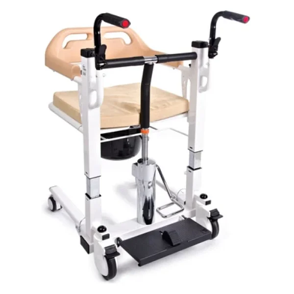 Comfort Plus Dm-160 Tuvaletli Ayak Pedallı Tekerlekli Sandalye - Görsel 6