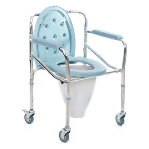 Comfort Plus Ky696 A Uzun Kovalı Hasta Tuvalet Sandalyesi - Görsel 3