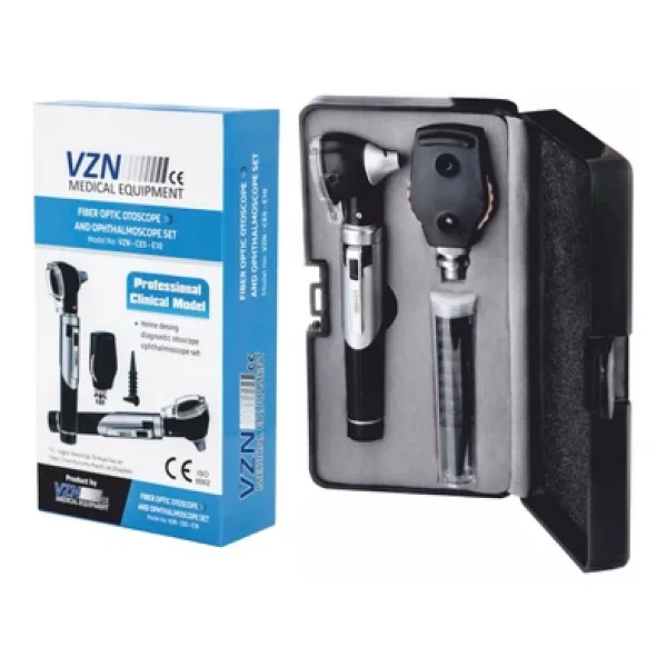 Vzn Fiber Optik Otoskop Oftalmaskop Set Ces-E-10 - Görsel 4