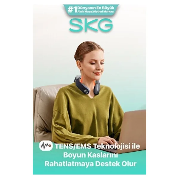 Skg G7 Pro Fold Isıtmalı Boyun Masaj Aleti - Görsel 3