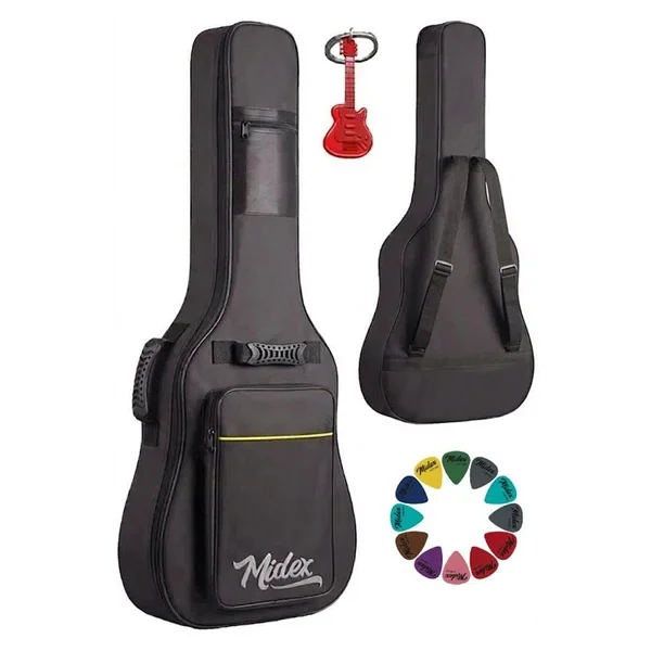 Midex Cs-109 Soft Case Akustik Gitar Çantası - Görsel 4