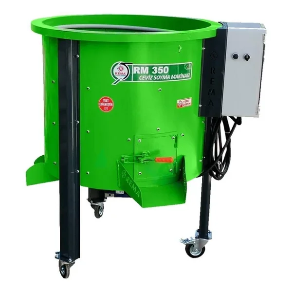 Rema Rm350 150 Kg 350 Lt 380 V Devir Ayarlı Ceviz Soyma Makinesi - Görsel 3
