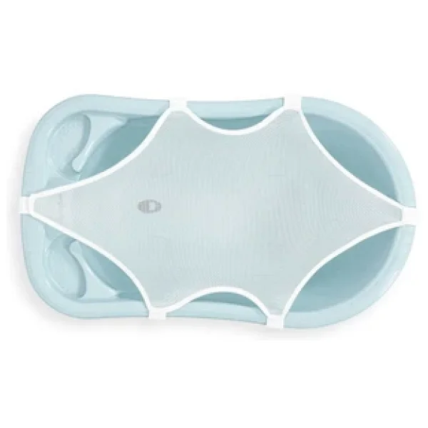 Babyjem 5 Parça Bebek Banyo Küvet Seti Soft Mavi - Görsel 6