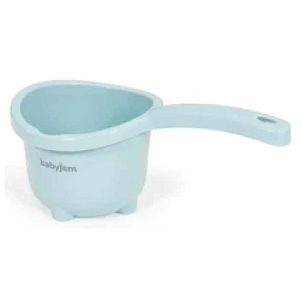 Babyjem 5 Parça Bebek Banyo Küvet Seti Soft Mavi - Görsel 5
