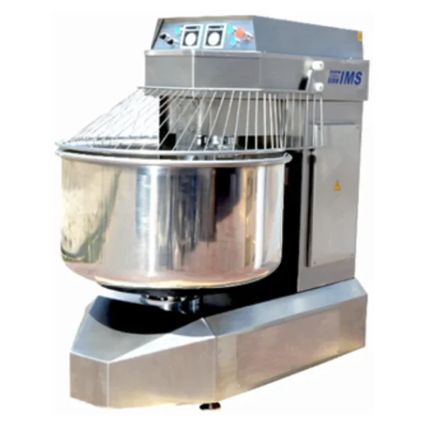 Dirmak Ism 350-32s Cr Spiral Hamur Yoğurma Makinası 350 Lt Kazan İki Yönlü Kazan 150 Kg Un Kapasiteli İki Devirli İki Yöne Dönen Kazan Krom Gövde 380v/3p/50hz - Görsel 3