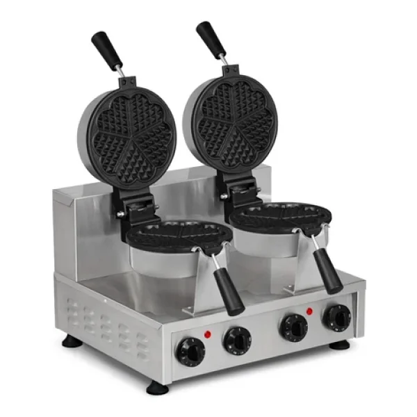 Omake Wfl12.E22 Kalp Endüstriyel Waffle Makinesi - Görsel 4