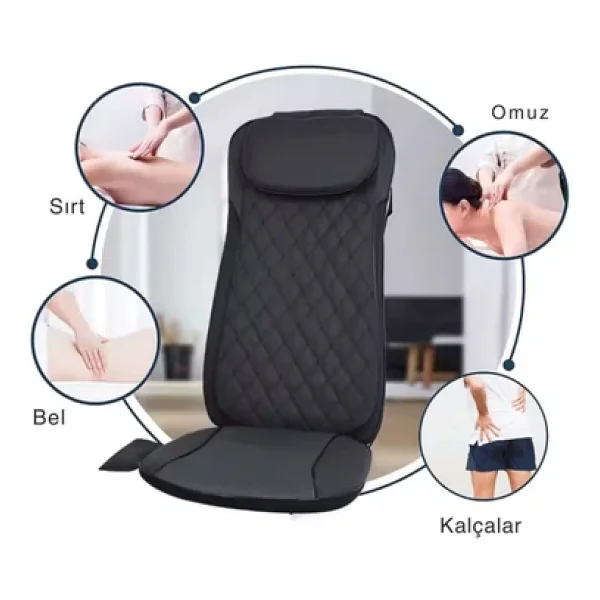 Robx S228 Titreşimli Isıtmalı Masaj Koltuğu - Görsel 7