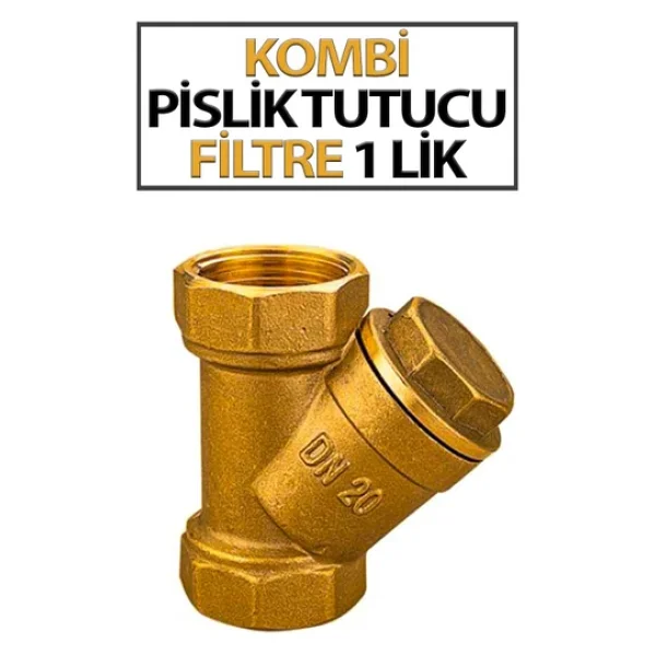 Y Filitre Pislik Tutucu Filitre 1 İnç (Süzgeç) - Görsel 4