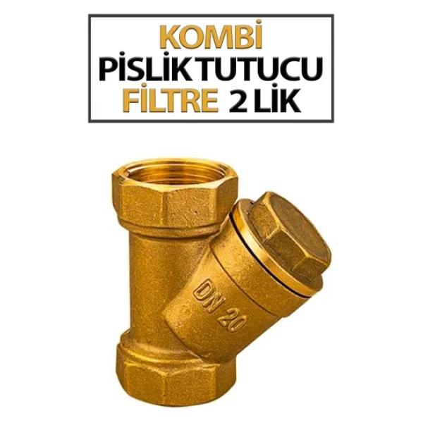 Y Filitre Pislik Tutucu Filitre 2 İnç (Süzgeç) - Görsel 4