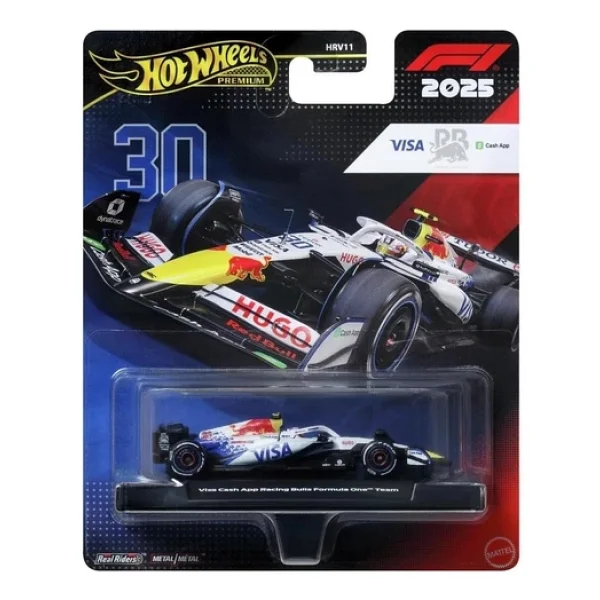 Hot Wheels Premium 2025 Formula 1 Visa Cash App Racing Bulls Hrv11-Jkd79 - Görsel 6
