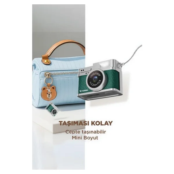 Torima Cmr35 Koyu Yeşil Dijital Fotoğraf Makinesi - Görsel 6