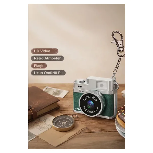 Torima Cmr35 Koyu Yeşil Dijital Fotoğraf Makinesi - Görsel 8