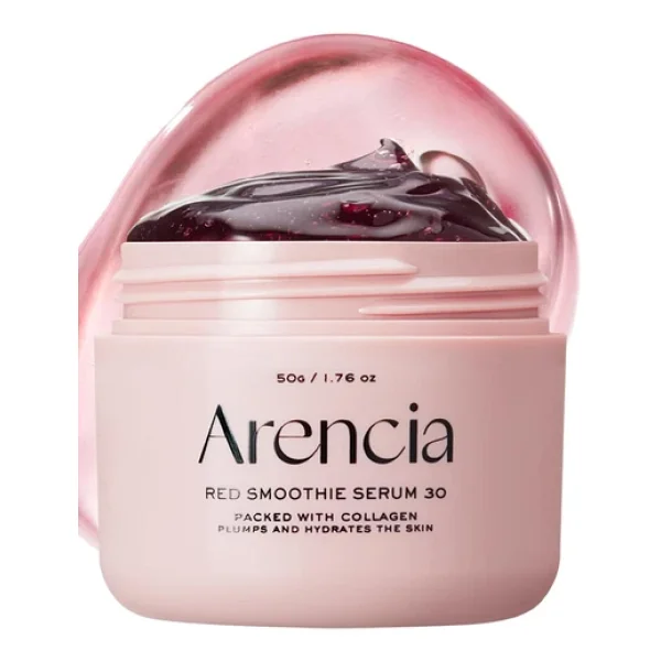 Arencia Overnight Red Smoothie Aydınlatıcı Ve Yatıştırıcı Gece Maskesi Serumu 50gr - Görsel 3