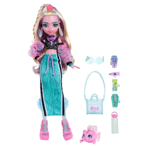 Monster High Ana Karakter Lagoona Blue Bebeği Hpd53-Jhk33 - Görsel 6