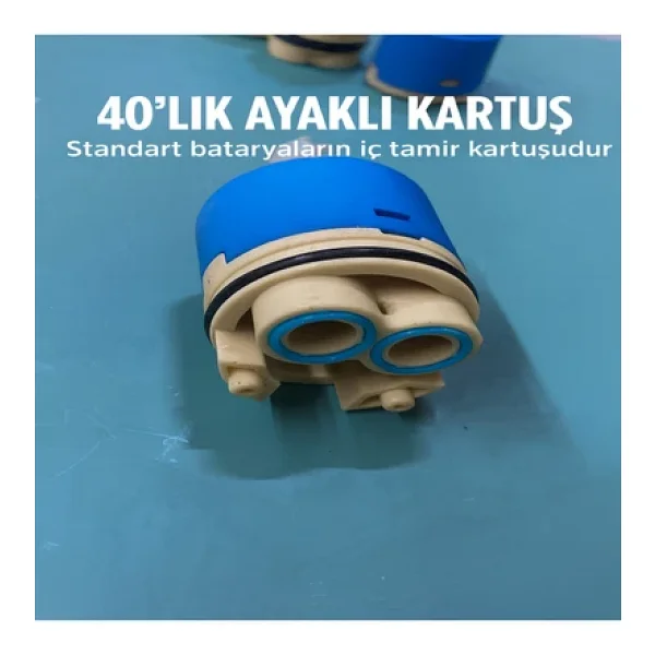 40' Lık Ayaklı Batarya Kartuşu Standart Aç Kapa Bataryalara Uyumludur Mix Model - Görsel 5