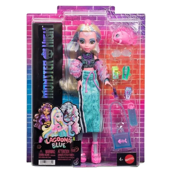 Monster High Ana Karakter Lagoona Blue Bebeği Hpd53-Jhk33 - Görsel 7