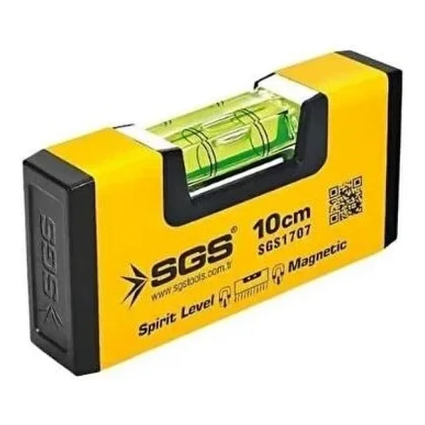Sgs 1707 10 Cm Alüminyum Mıknatıslı Su Terazisi - Görsel 3