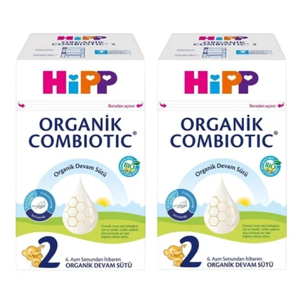 Hipp Organik Combiotic 2 Devam Sütü 600 Gr 2 Adet - Görsel 4