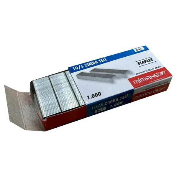 Mimaks Tel Zımba - Küçük Boy N/10 - Zımba Teli - 1000 Adetlik 3 Kutu - Görsel 7
