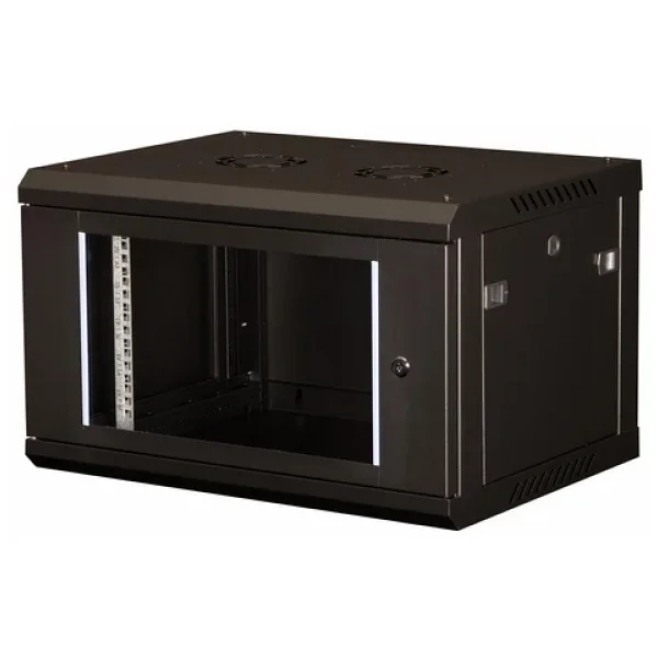 Lande 6u 19" Duvar Tipi Rack Kabinet Genişlik: 600 Mm Derinlik: 450 Mm Siyah - Görsel 4