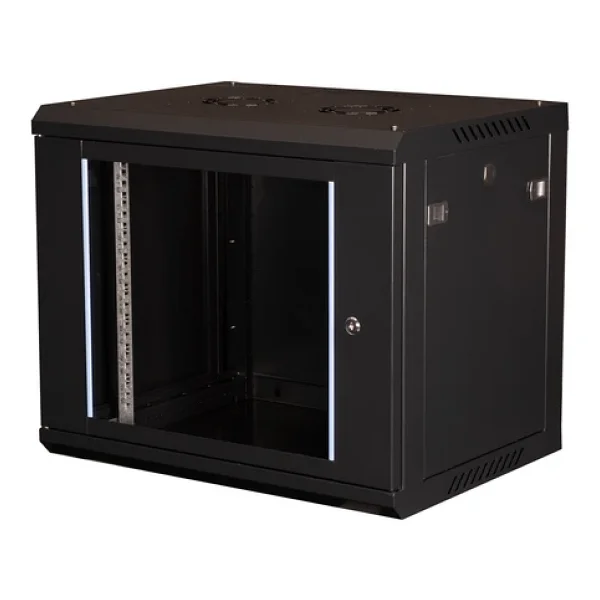 Lande 9u 19" Duvar Tipi Rack Kabinet Genişlik: 600 Mm Derinlik: 450 Mm Siyah Demonte - Görsel 9