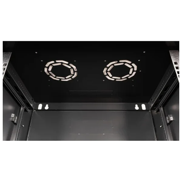 Lande - 9u 19" Duvar Tipi Rack Kabinet Genişlik: 600 Mm Derinlik: 450 Mm Siyah - Görsel 10