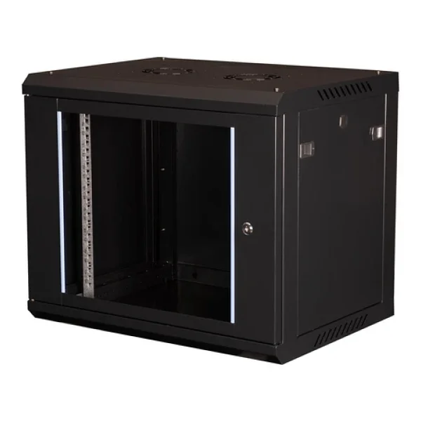 Lande 9u 19" Duvar Tipi Rack Kabinet Genişlik: 600 Mm Derinlik: 450 Mm Siyah Demonte - Görsel 5