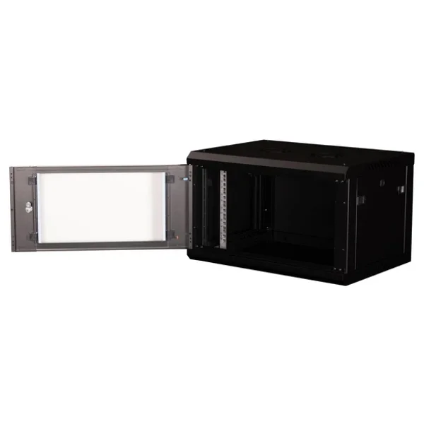 Lande 6u 19" Duvar Tipi Rack Kabinet Genişlik: 600 Mm Derinlik: 450 Mm Siyah - Görsel 5