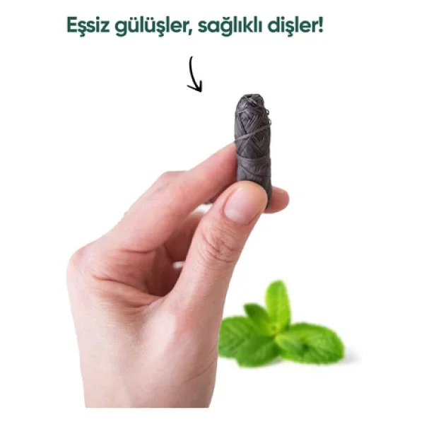 T-Brush Activated Charcoal Diş İpi Refill 30 M - Görsel 6