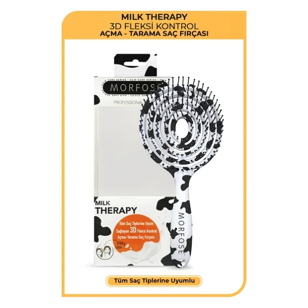 Morfose Milk Therapy Oval Saç Fırçası - Görsel 2