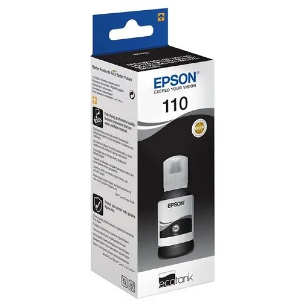 Epson T110 Siyah Kartuş Mürekkebi - Görsel 7