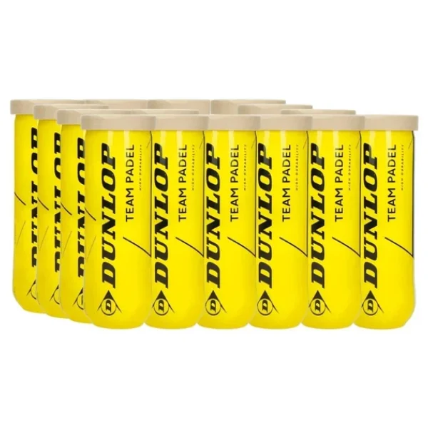 Dunlop Team Padel 3'lü 24 Kutu Padel Topu 601553 - Görsel 3