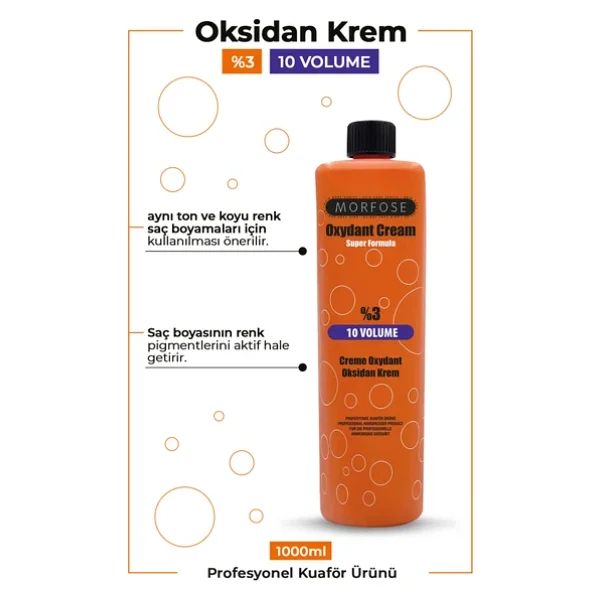 Morfose 1000 Ml %3 10 Vol Oksidan Kremi - Görsel 6