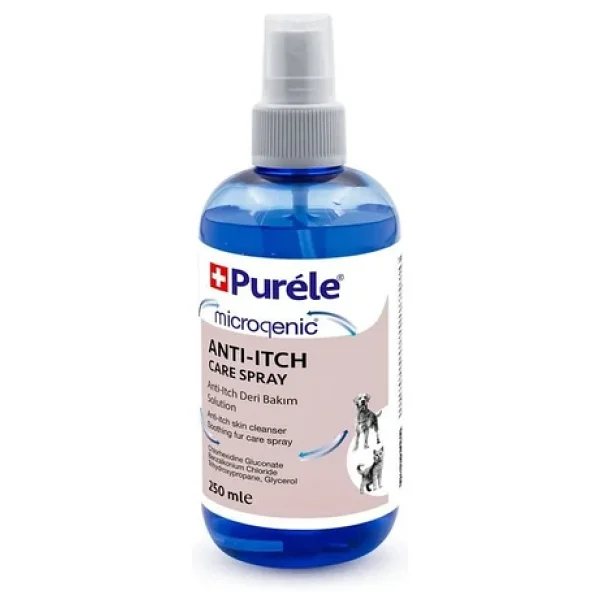 Purele Anti Itching 250 Ml Kedi Ve Köpekler İçin Kaşıntı Giderici Sprey - Görsel 3