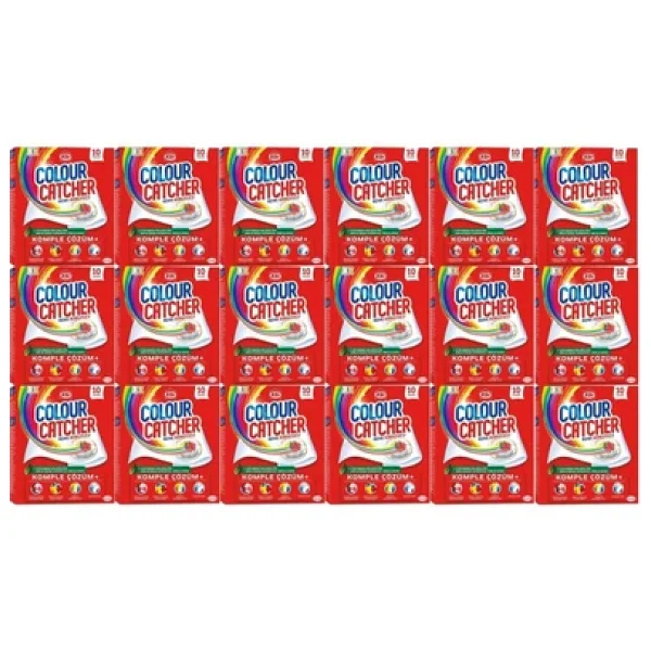 K2r Colour Catcher Renk Koruyucu Mendil 180 Li Set (18pkx10) - Görsel 6
