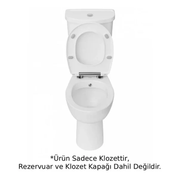 Creavit Bd305 Bedensel Engelli Alttan Çıkışlı Klozet - Beyaz - Görsel 5
