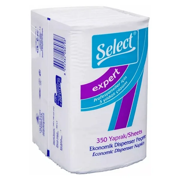Select Expert Dispenser Peçete 12 Paket 350'li 18 Cm X 21 Cm - Görsel 4