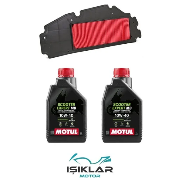 Sym Joymax 250 Motul Yağ Ve Hava Filtre Bakım Seti Bs0027 - Görsel 3