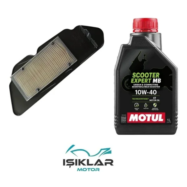 Tvs Jüpiter 125 Motul Yağ Ve Hava Filtre Bakım Seti Bs0026 - Görsel 3
