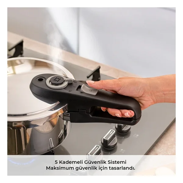 Emsan Fast Cooker 4 Lt +6 Lt Düdüklü Tencere - Görsel 6