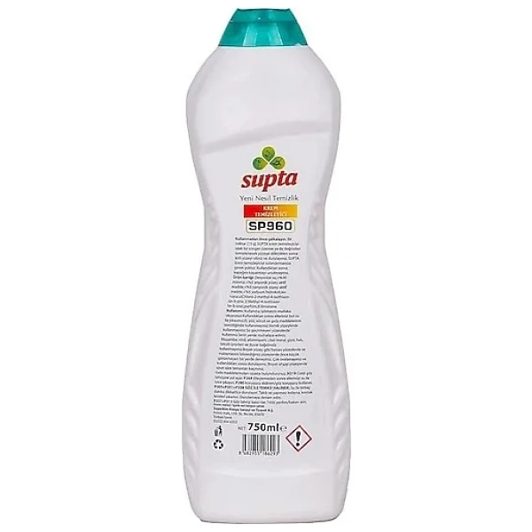 Supta Krem Temizleyici 750 Ml - Görsel 5
