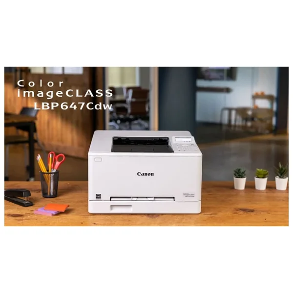 Canon İ-Sensys Lbp647cdw Wi-Fi Renkli Lazer Yazıcı - Görsel 6