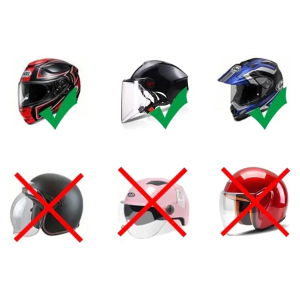 Kask Yağmur Kaydırıcı - Anti-Sis Hidrofobik Film - Görsel 3