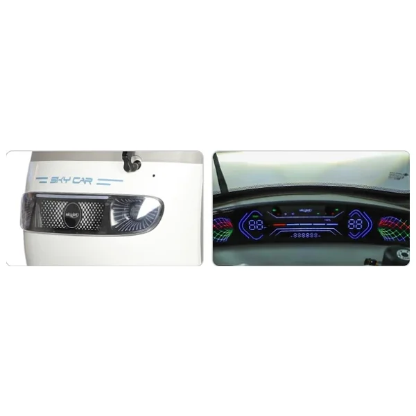 Skyjet Skycar 100 W 4 Tekerlekli Elektrikli Motosiklet - Görsel 2