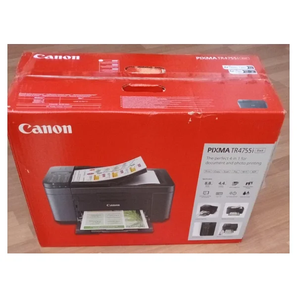 Canon Pixma Tr4755ı Wi-Fi + Tarayıcı + Fotokopi + Faks Renkli Çok Fonksiyonlu Mürekkep Püskürtmeli Yazıcı - Görsel 7
