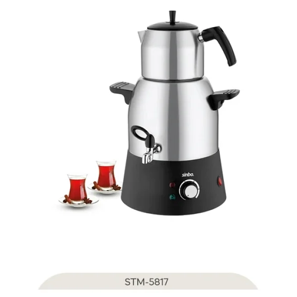 Sinbo Stm-5817 2000 W Çelik Semaver - Görsel 6