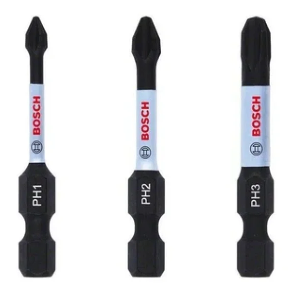 Bosch Impactc Yıldız Bits Ucu Ph1/2/3 50mm 3'lü 2608522491 - Görsel 6
