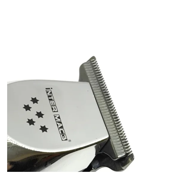 İnter Mac3 Tc-1071 Profesyonel Şarjlı Ense Çizim Ve Sakal Şekillendirme Makinesi - T-Cut Bıçak - Görsel 6