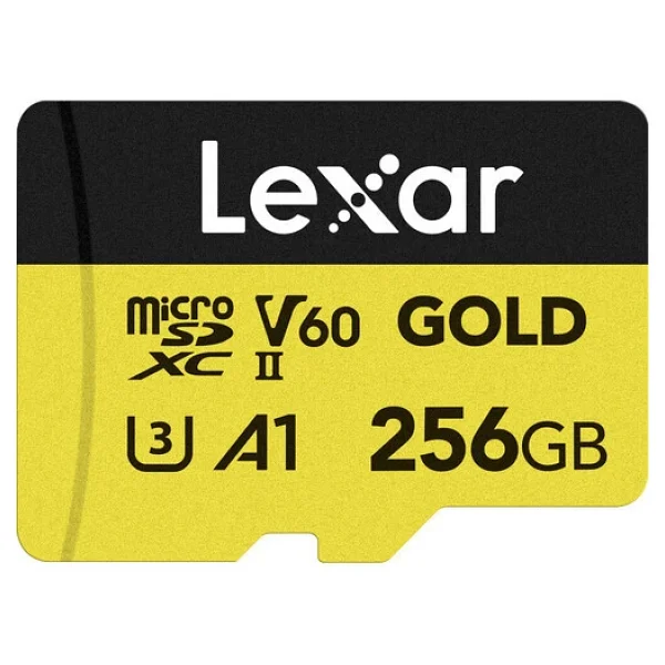 Lexar Professional Gold Serieslmsgold256g Class 10 Uhs-Iı U3 A1 V60 256 GB Micro Sd Kart - Görsel 3